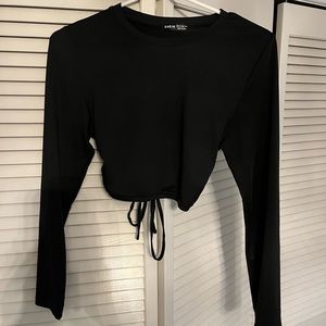 Black Crop Top